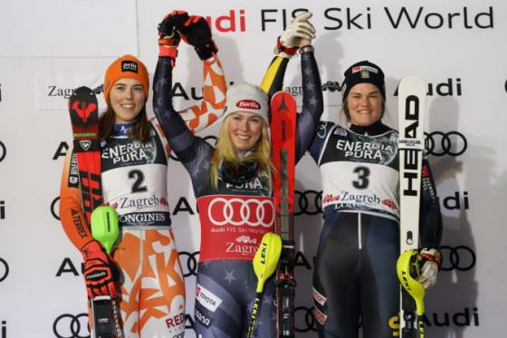 shiffrinova taha vitaznu seriu a v zahrebe dosiahla dalsi triumf za svoje uspechy vraj vdaci aj vlhovej