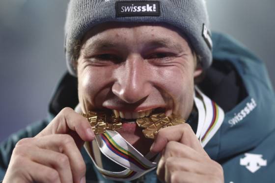 svajciar odermatt ziskal druhy titul v zjazdovom lyzovani triumfoval aj v obrovskom slalome muzov