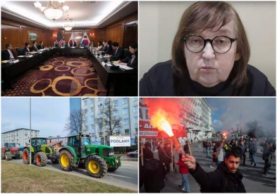 top foto dna 22 februar 2024 traktory v uliciach stretnutie ministrov zahranicia v riu aj matka navalneho