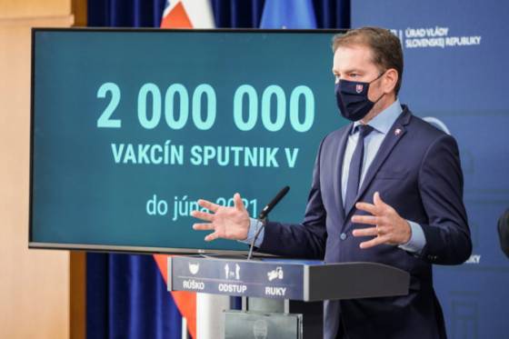 Matovič pokračuje v téme Sputnik a tvrdí, že by nikdy nedovolil, aby vakcínu vrátili Rusku