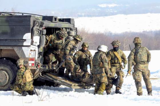 vojaci sa v najblizsich dnoch zucastnia cvicenia slovensky stit v lesti v zostave je zaradena aj mnohonarodna bojova skupina nato