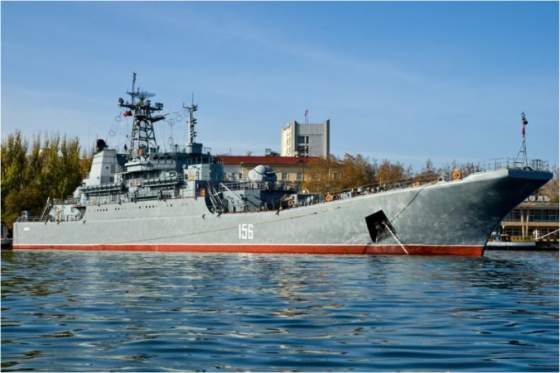 ruska vysadkova lod jamal je po ukrajinskom utoku kriticky poskodena