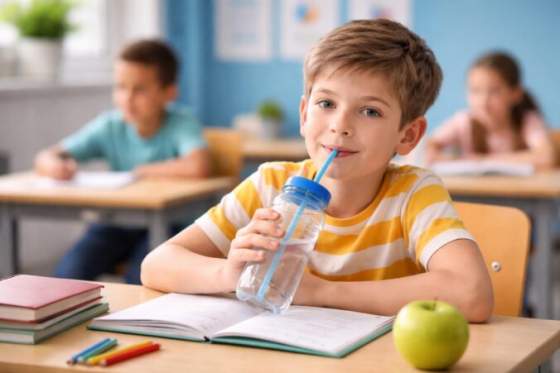 pije vas skolak dost tekutin je to dolezitejsie nez si myslite