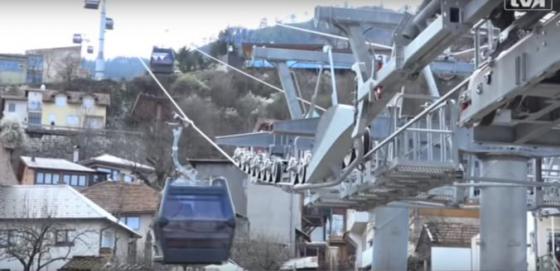 Video: Sarajevo opäť spustilo lanovku na Trebevič, bývalé strategické miesto srbských vojakov