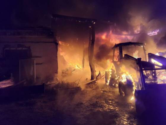 v chrasti nad hornadom horela hospodarska budova skoda bola vycislena priblizne na 120 tisic eur