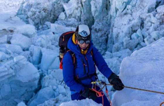 lenka polackova ako prva slovenka vystupila na mount everest bez pouzitia pridavneho kyslika foto