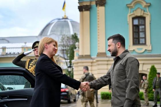 prezidentka caputova videla na ukrajine bolest a utrpenie ale aj odhodlanie branit svoju krajinu video
