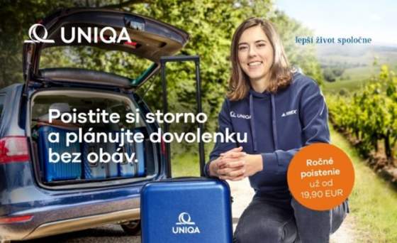 Finparáda: UNIQA má najlepšie cestovné poistenie na slovenskom trhu
