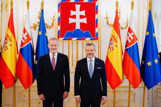 pellegrini privital krala filipa vi na historickej navsteve slovenska rokovali o spolupraci a pojdu aj do lesti video foto