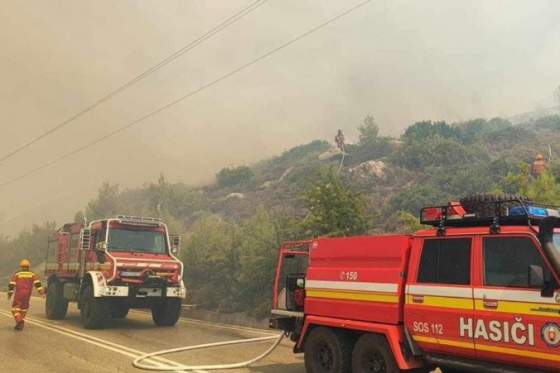 situacia v oblasti kde boli nasadeni slovenski hasici sa zlepsila na ostrove rodos uz nie su potrebni
