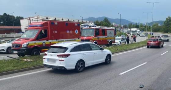 v ziline doslo k tragickej dopravnej nehode vodic motocykla zraneniam na mieste podlahol