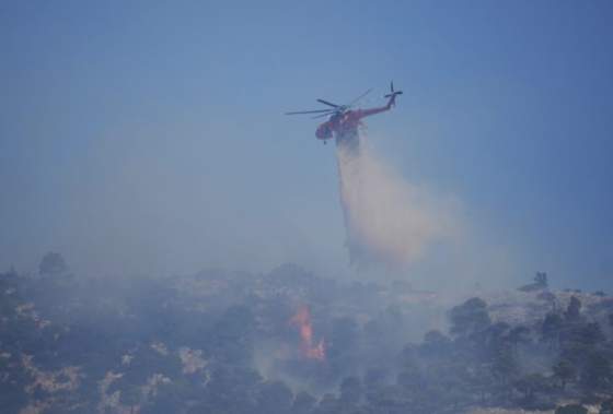 lesny poziar na severovychode grecka hori uz 13 dni na miesto museli vyslat dalsiu stovku hasicov foto