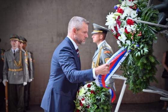 prezident pellegrini snp nas zjednotilo ako narod dnes spolocnost rozdeluje nenavist video foto