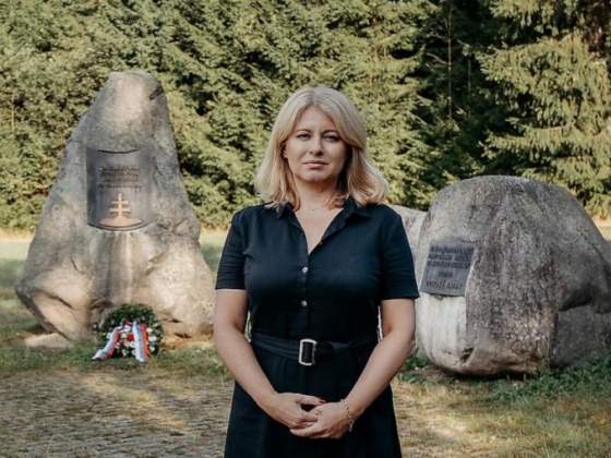 exprezidentka caputova sa nezucastnila na oslavach snp v banskej bystrici vyrocie si pripomenula na miestach kde sa zvadzali boje