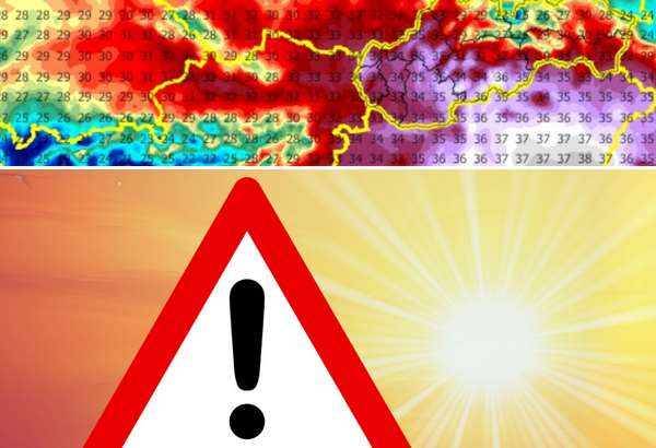 meteorologovia pre 12 okresov vydali najvyssiu cervenu vystrahu platia aj oranzove a zlte