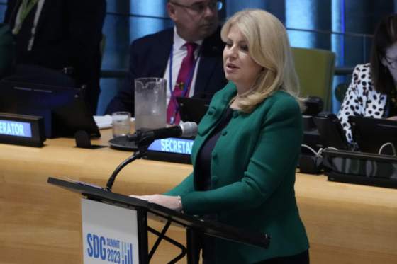 Čaputová na Samite v New Yorku upozornila na rast chudoby, Valné zhromaždenie OSN vníma ako apel na všetkých (foto)