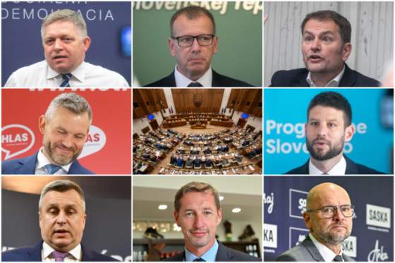 volby by vyhralo progresivne slovensko styri politicke subjekty su tesne nad piatimi percentami
