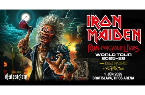 iron maiden ohlasuje svetove turne 2025 2026 s nazvom run for your lives