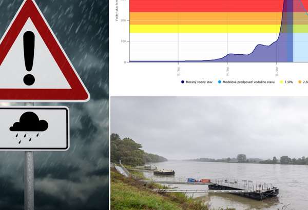 meteorologovia zmenili vystrahy a cervena hydrologicka uz plati pre 14 okresov slovenska