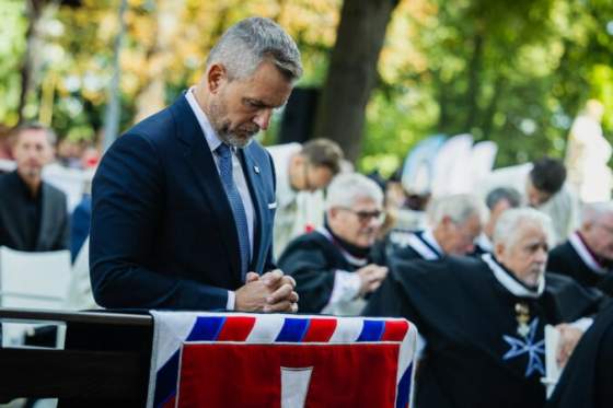 narodna put v sastine vyvrcholila svatou omsou zucastnil sa aj prezident pellegrini foto