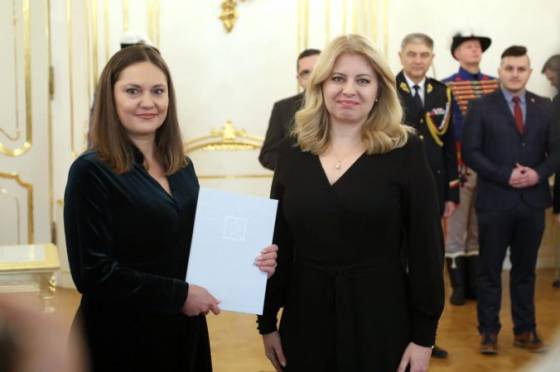 caputova vymenovala novych sudcov vseobecnych sudov maju sancu urobit slovensko spravodlivou krajinou dodala foto