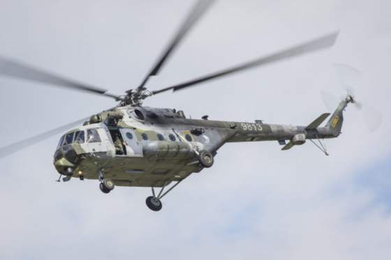 ukrajinci dronom zostrelili vrtulnik mi 8 na ruskom uzemi