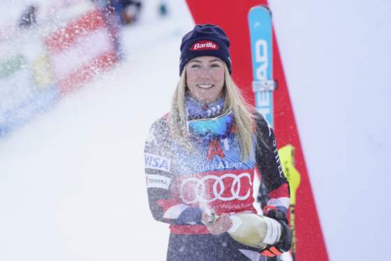 shiffrinova si pripisala uz 93 vitazstvo v kariere svoj suverenny vykon v slalome oznacila za superstastny den