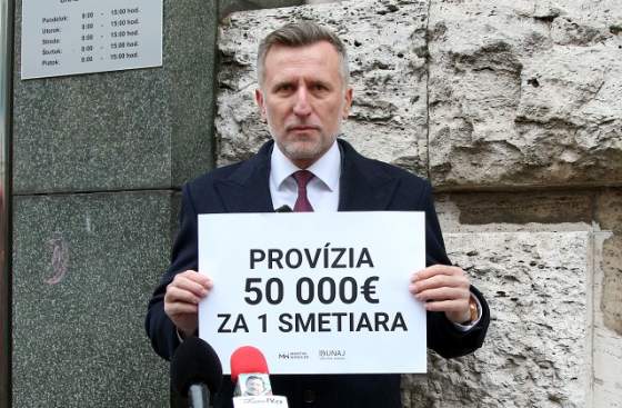 winkler upozornil na zmluvu ktoru povazuje za galakticky lup bratislava ma najdrahsich smetiarov na svete