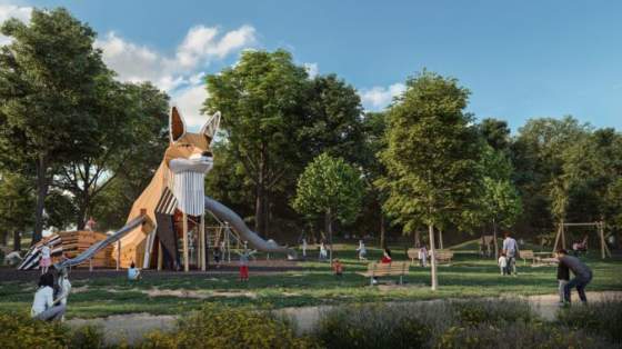 detske ihrisko na kamziku caka vylepsenie planuje sa aj vysadba novych stromov